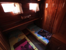 Dubbele cabine op standaard gulet