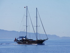 Cruisen op Egeïsche zee