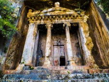 De graven van Fethiye